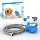 Sprayer and Scrubber Tool in One - Indoor/Outdoor Dog Bathing Supplies - Pet