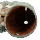 DOMETOUR Cat Tunnel Bed with Hanging Toys Cats Toy for Indoor