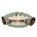 DOMETOUR Cat Tunnel Bed with Hanging Toys Cats Toy for Indoor