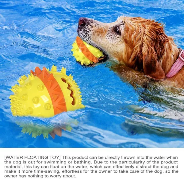 Cesicia Pet Supplies Vocal Dog Toy Leaking Food Ball - Image 5