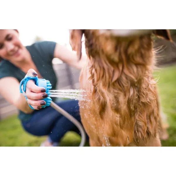 Sprayer and Scrubber Tool in One - Indoor/Outdoor Dog Bathing Supplies - Pet - Image 5